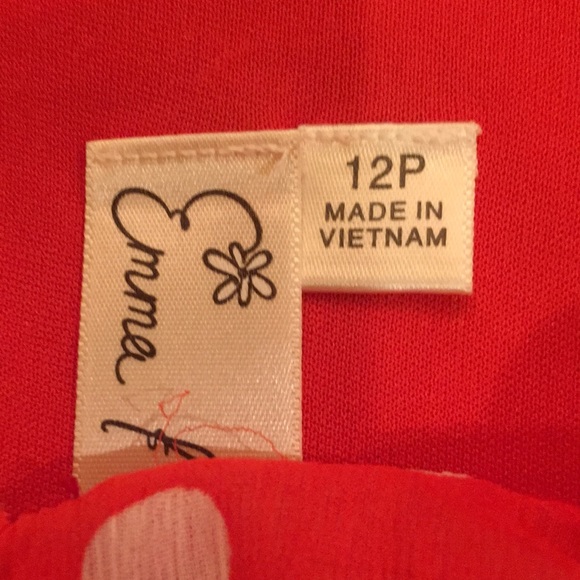 Emma & Michelle Red Dot Dress - Picture 4 of 6